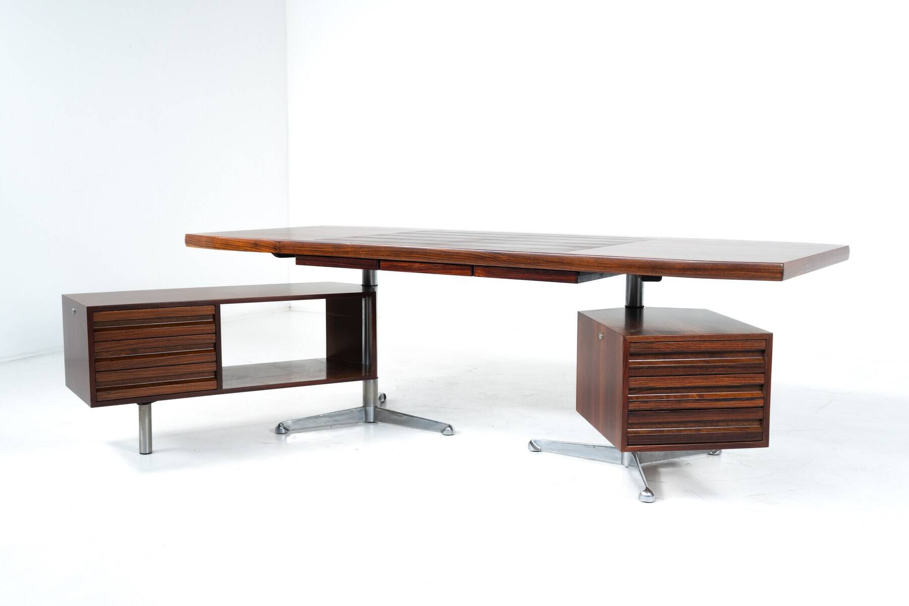 Executive Desk by Osvaldo Borsani for Tecno, Italy, 1960s