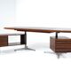 Executive Desk by Osvaldo Borsani for Tecno, Italy, 1960s