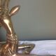 Cerf royal en laiton vintage