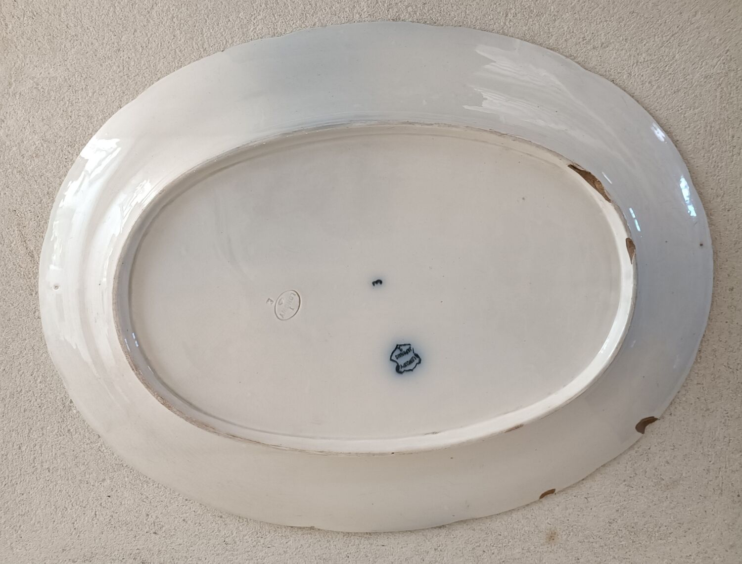 Longwy Japanese model serving dish