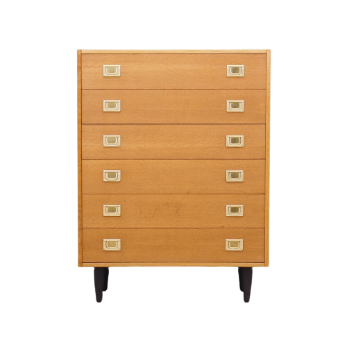 Commode en frêne, design danois, années 1970, production : Westergaard