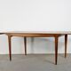 Danish Midcentury Extending Teak Table.