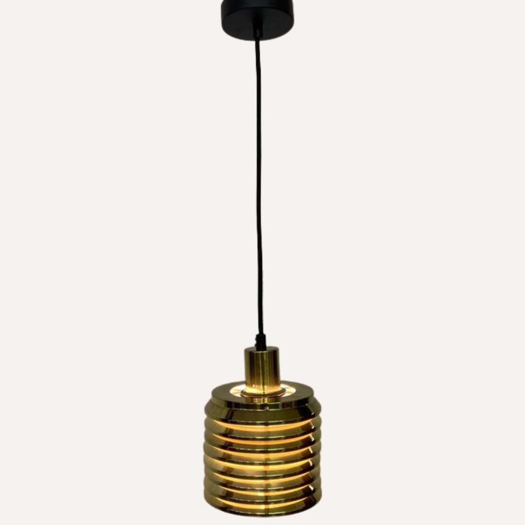 Hans Agne Jakobsson for Markaryd T-642 modernist hanging lamp, 60s