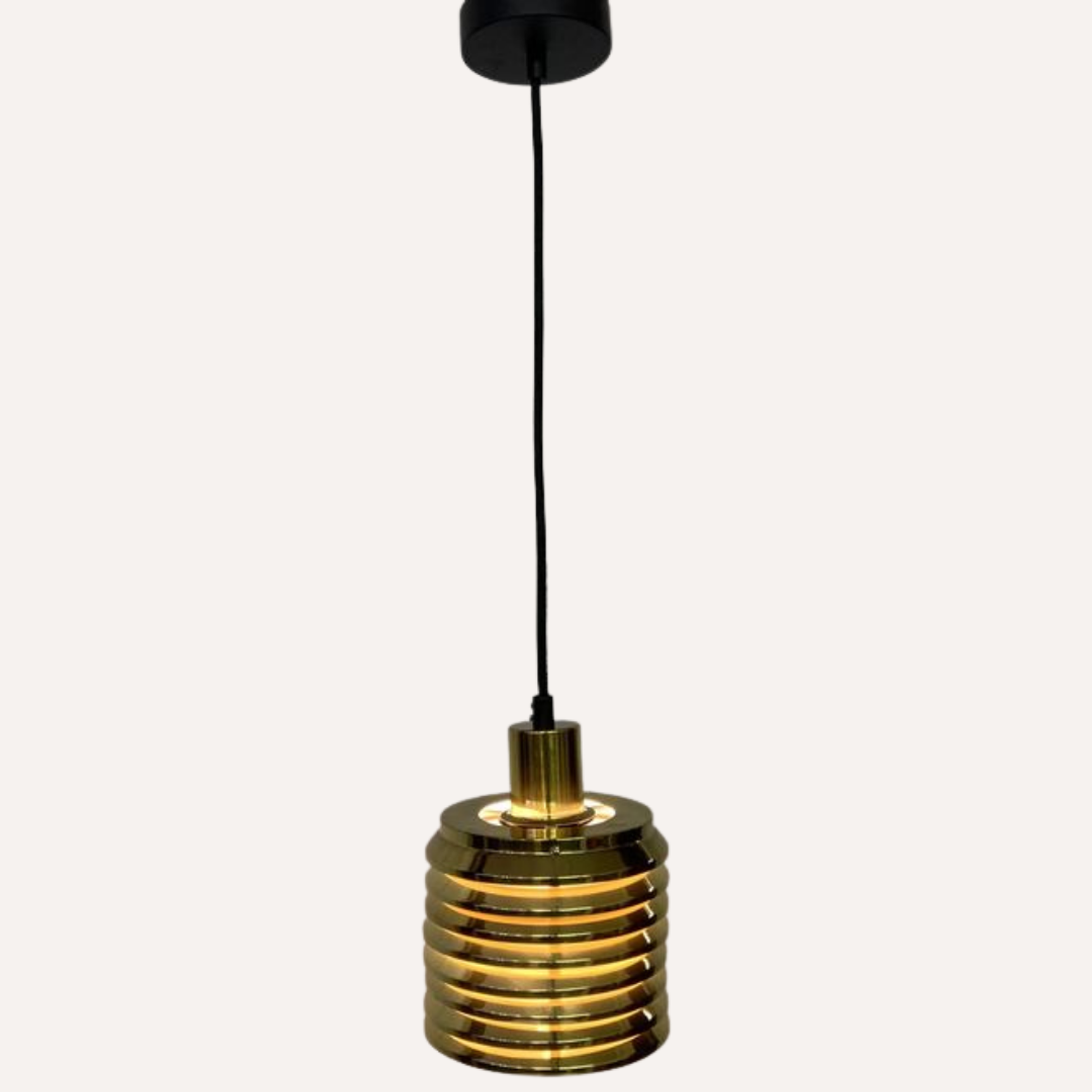 Hans Agne Jakobsson for Markaryd T-642 modernist hanging lamp, 60s
