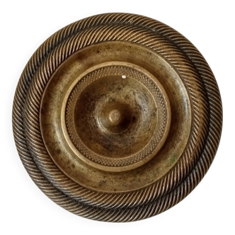 Empire-style furniture handle from the 19th century in solid bronze.