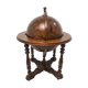 Bar en forme de globe terrestre vintage