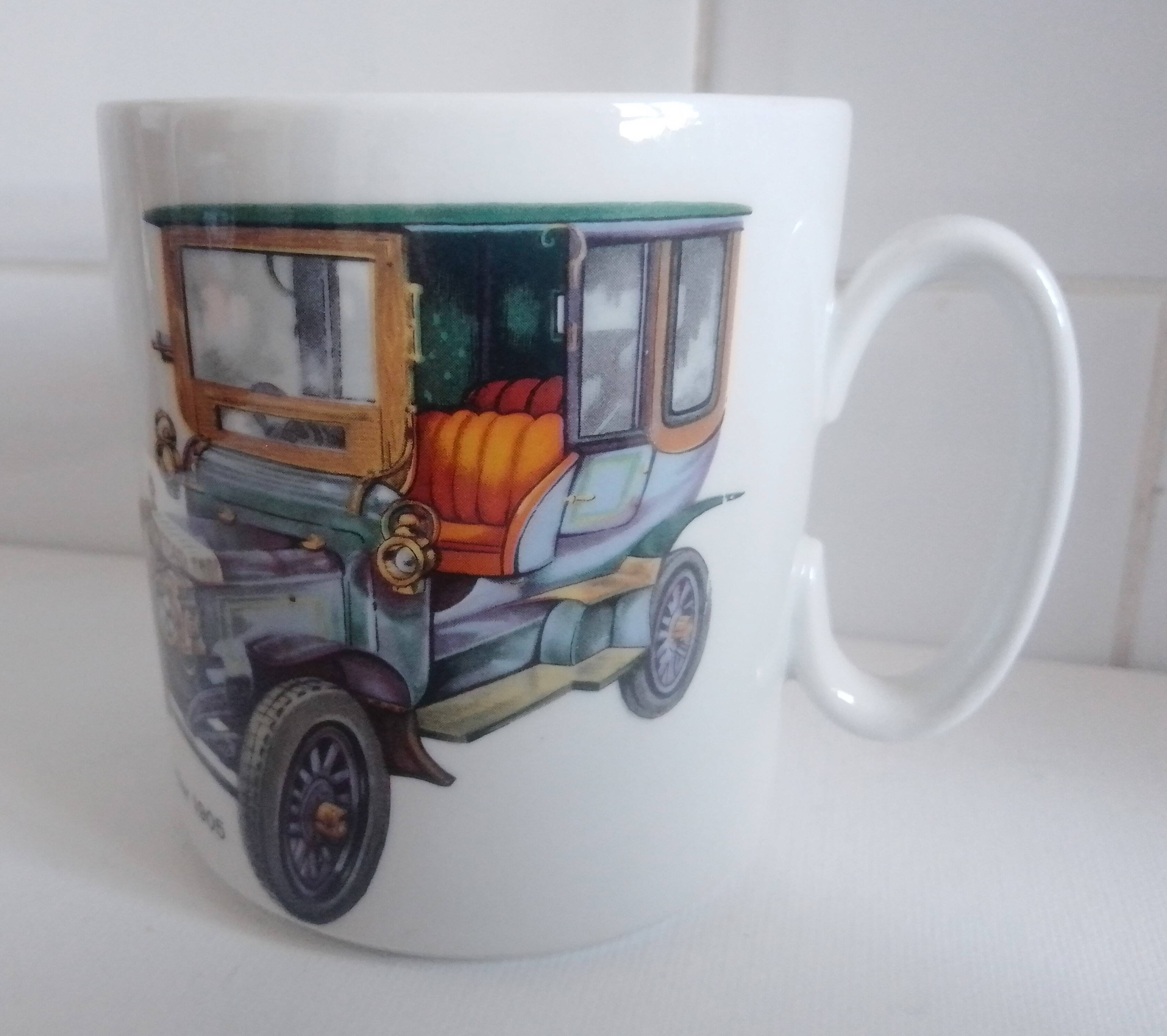 Mug / Cup, vintage car, Villeroy and Boch