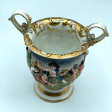 Miniature vase capodimonte