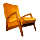 Armchair "Kangaroo" in velvet feet compass