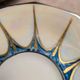 Art Deco coffee service Limoges Unique signed Pailles – 27 pieces in iridescent porcelain