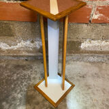 Vintage Reversible Wood Design Old Stool #D460