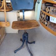 Antique postman's chair from Bienne, 1940/50