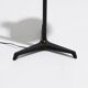 Black and gold metal floor lamp, 1950s