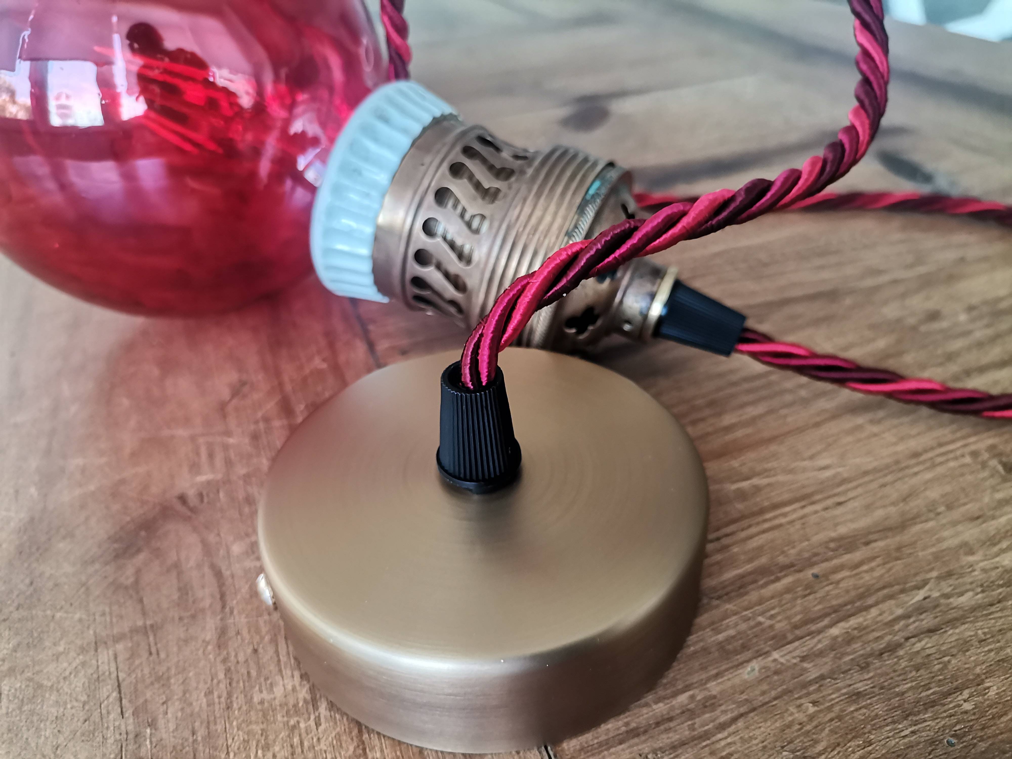 Antique giant brass light bulb socket 1900