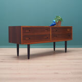 Rosewood chest of drawers, Danish design, 1960s, manufacturer: Hundevad & Co