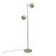 Lampadaire eyeball 2 feux en chrome