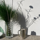 Art Deco silver-plated metal teapot