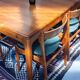 Vintage teak dining table, Danish Mid Century, 1960s, solid wood