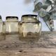 4 verres fumés vintage