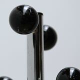 Designer stainless steel coat rack