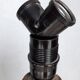 Golden carved wood lamppost or period 1940 Italy