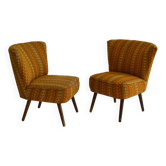 Pair of cocktail armchairs 1960