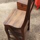 Chaise escabeau moitié XXème