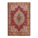 Vintage Turkish rug handmade 92x133 cm