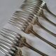 6 Boulenger Silver Metal Table Forks