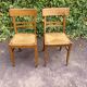 Paire de chaises vintage