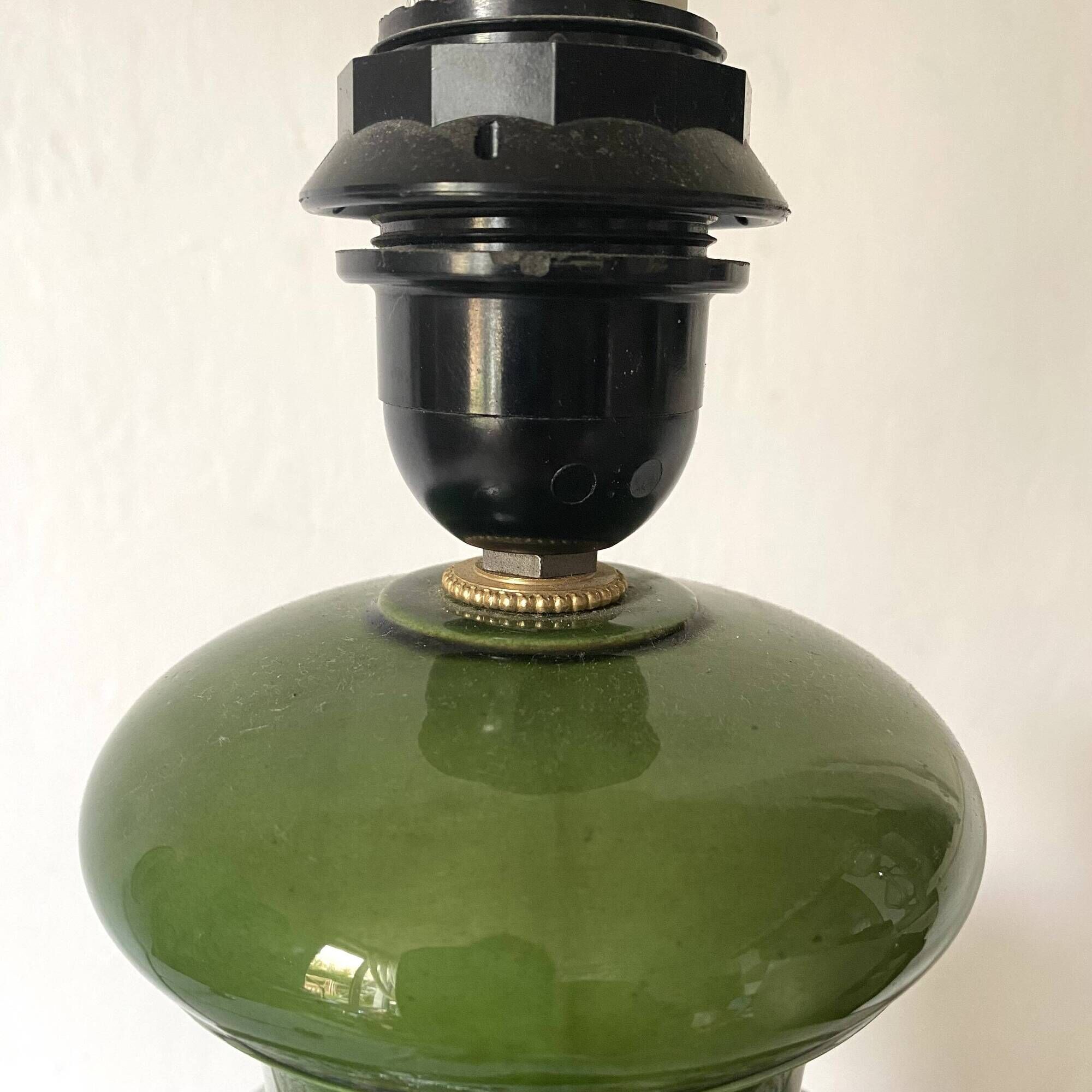 Vintage ceramic lamp base from the 70s