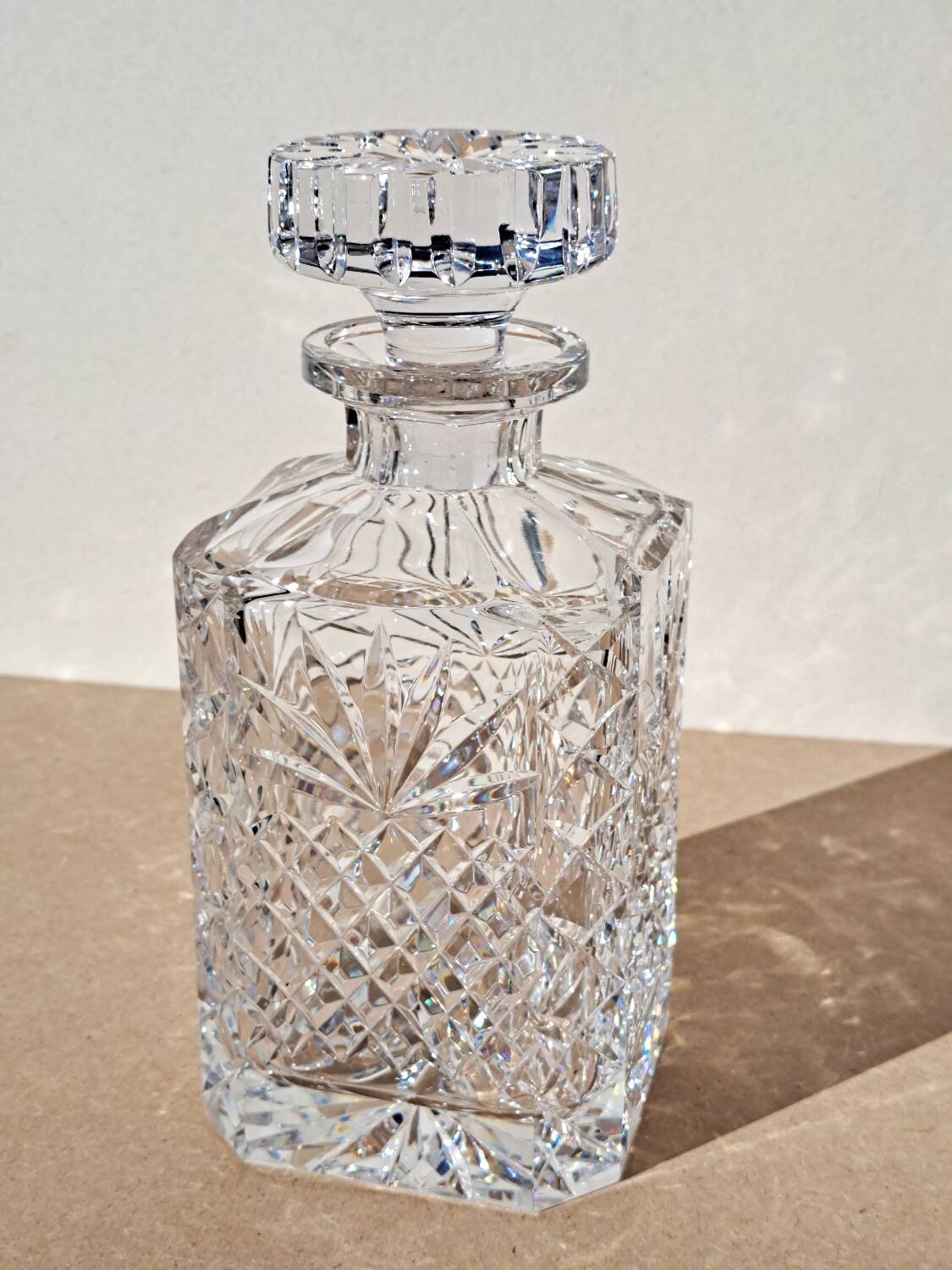 Carafe à whisky 1970 en cristal