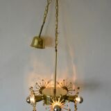 Space Age hanging lamp, 60s Sweden