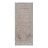 Vintage Turkish hallway rug 170x395 cm