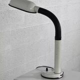 Vintage white articulated desk lamp