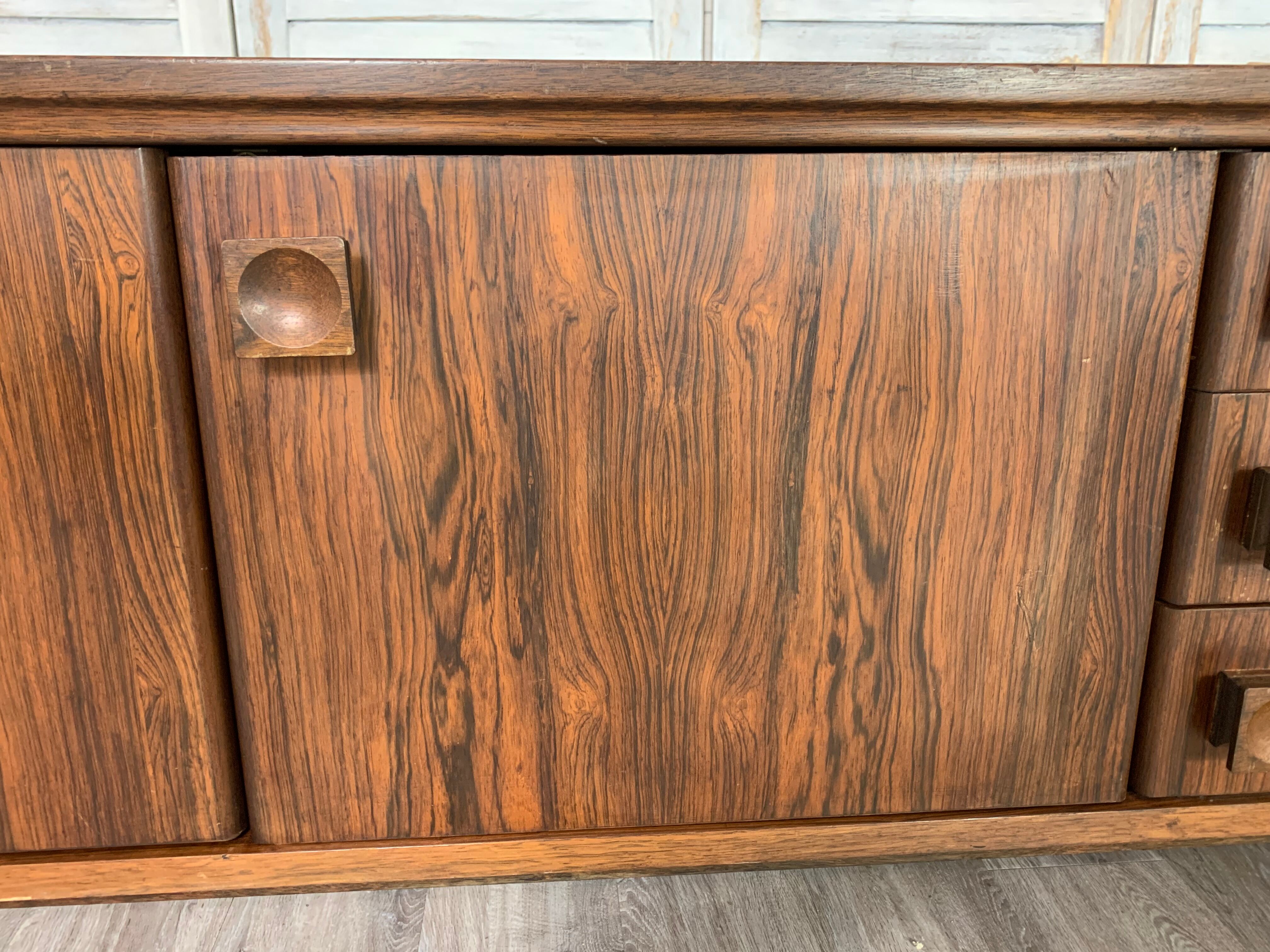 Scandinavian rosewood row 1960