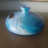Vase en verre souflé Biot Jean Michel Operto