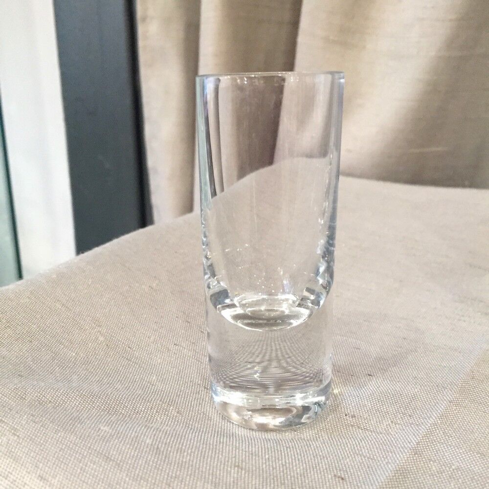 Suite of 9 glass liquor shot glasses