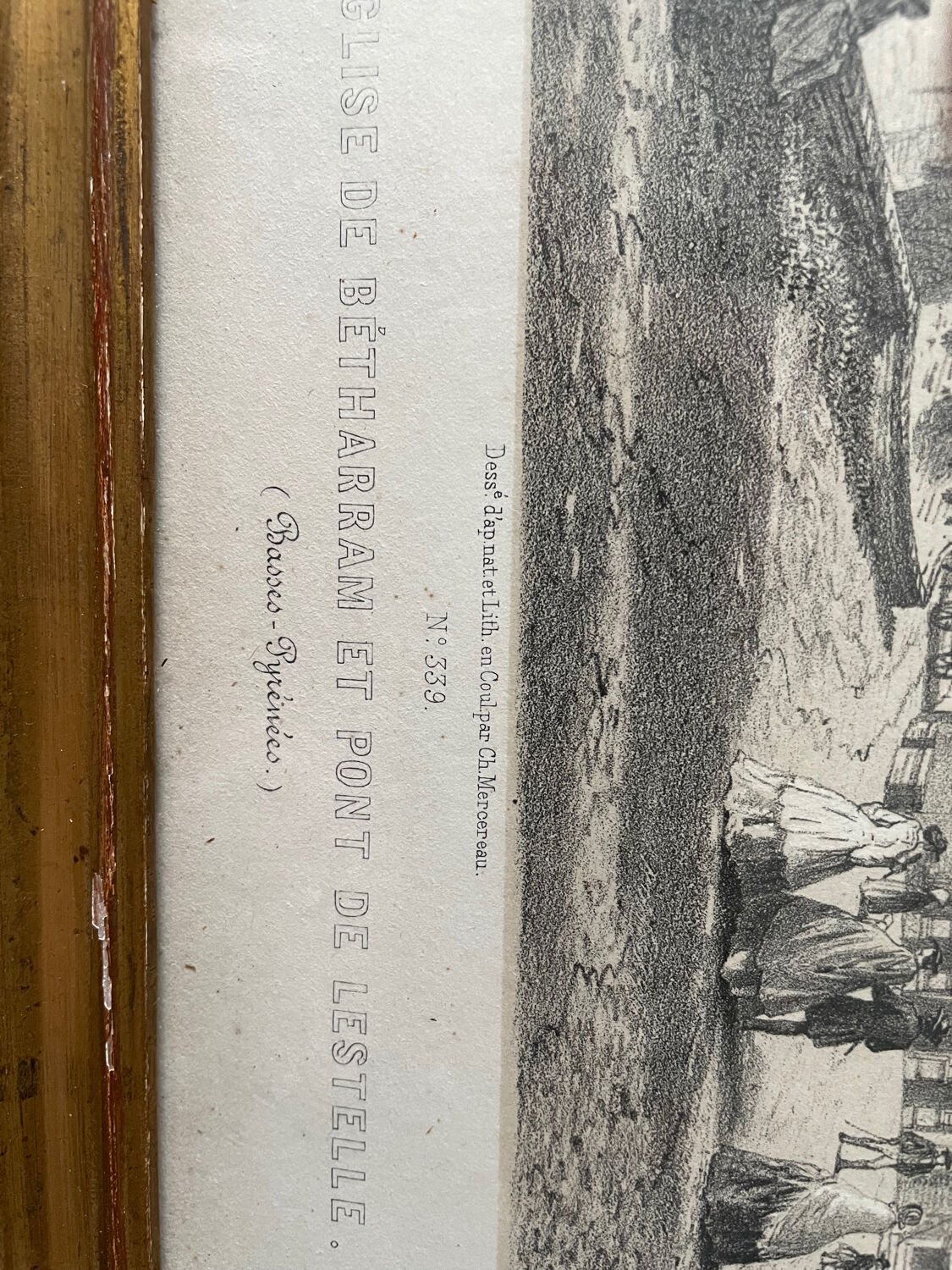 Ancient lithograph