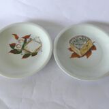 Assiettes à fromage porcelaine
