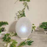 White speckled Vianne egg lamp