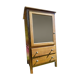 Meuble TV avec vitrine en verre