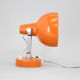 1960s Vintage Orange Table or Wall Lamp, Czechoslovakia