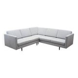 Canapé d'angle gris, design danois, années 1990