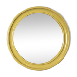 Round Italian mirror, anise green