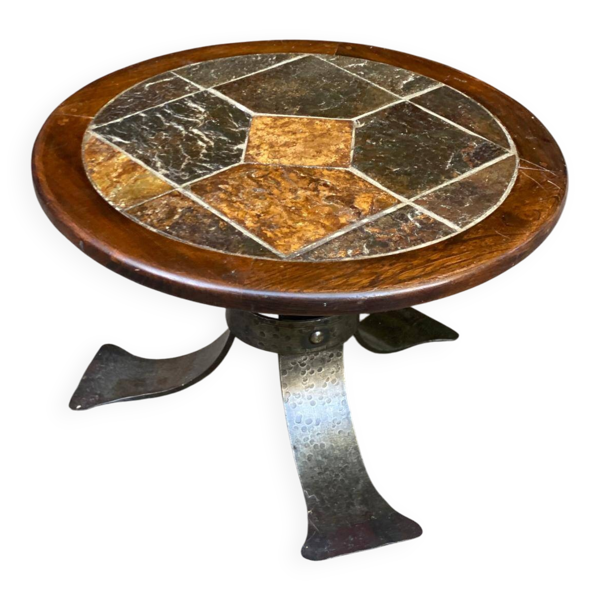 Table basse ronde
