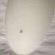 Italian wall lamp Vétri Murano Leucos in white frosted glass