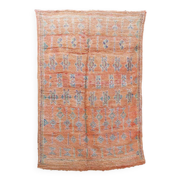 Vintage Berber Carpet Rose Peach - 275 x 173 cm