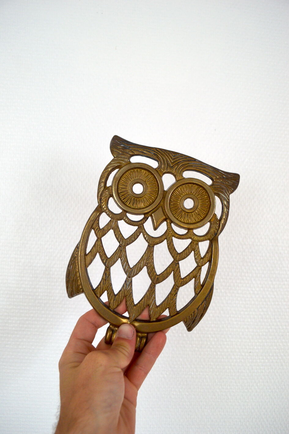 Brass owl underpants