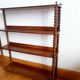 Napoleon III twisted column wall shelf